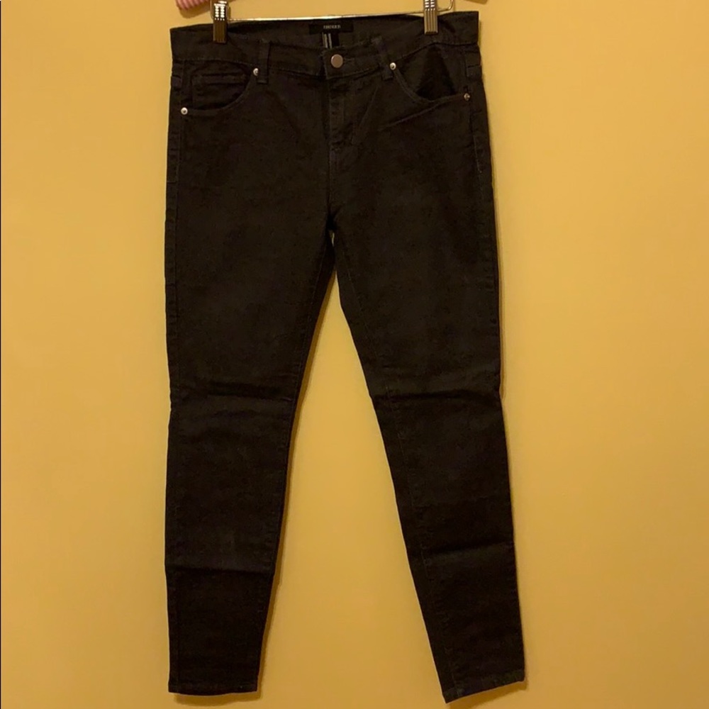 FOREVER 21 Black Skinny Jeans